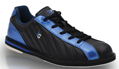3G KIcks (Unisex) Black/Metallic Blue